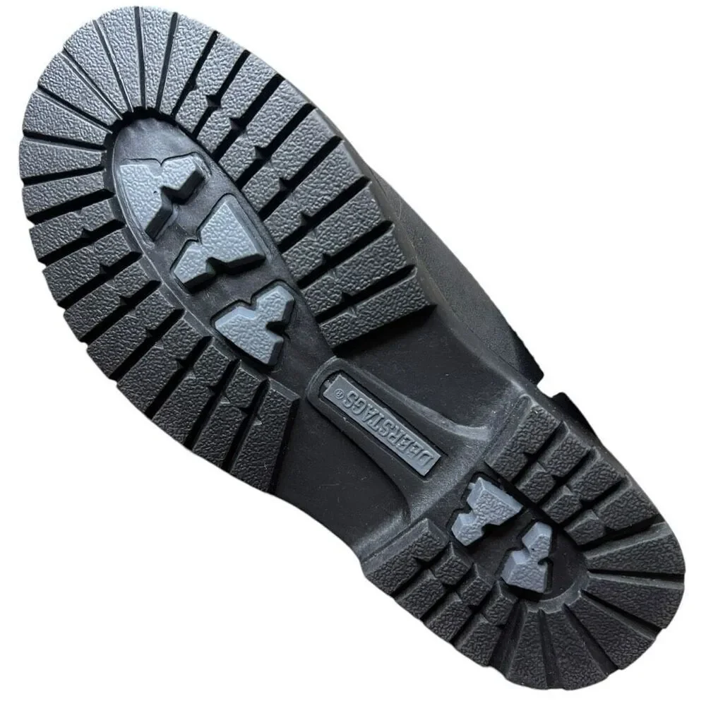 NEW Deer Stags Kids' Marker Waterproof Black/Grey Work Boot 2.5M